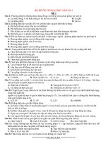 Bộ đề ôn thi đại học năm 2011 môn sinh học pps