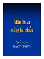 Mẫu tin và mảng hai chiều pps