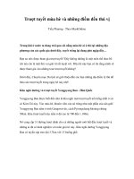 Trượt tuyết mùa hè và những điểm đến thú vị docx