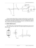 Giáo trình ngành điện tử :Tìm hiểu linh kiện điện tử phần 9 ppsx