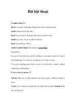Bài hội thoại doc