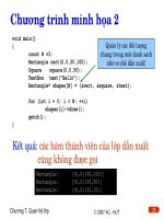 Kỹ thuật lập trình: Quan hệ lớp là gì? phần 4 potx