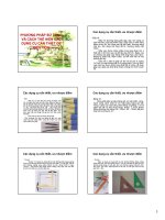 Bài giảng Nguyên lý thiết kế cảnh quan  Chương 7: Phương pháp sử dụng và cách thể hiện các dụng cụ để diễn họa