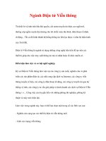 giới thiệu ngành nghề - Ngành Điện tử Viễn thông potx