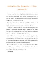 Anh hùng Phạm Tuân - Bảy ngày trên vũ trụ và tình anh em trọn đời ppt