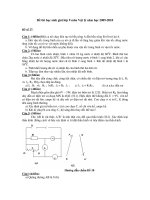 Đề thi học sinh giỏi lớp 9 môn Vật lý năm học 2009-2010 - Đề số 27 pdf