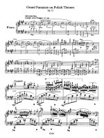 Bản nhạc Grand Fantaisie on Polish Themes, Op 13 pot