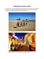 Thành phố của Kim tự tháp pdf