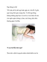 Ngủ đúng tư thế ppt