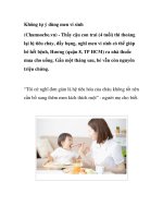 Không tự ý dùng men vi sinh ppsx