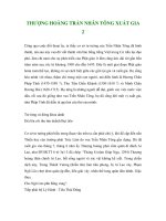 THƯỢNG HOÀNG TRẦN NHÂN TÔNG XUẤT GIA - 2 ppt