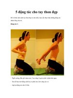 5 động tác cho tay thon đẹp docx