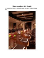 Khách sạn phong cách độc đáo potx