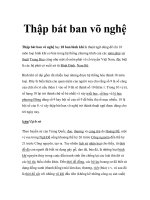Thập bát ban võ nghệ ppt
