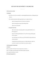 KẾ TOÁN VỐN CHỦ SỠ HỮU VÀ NỢ PHẢI TRẢ pdf