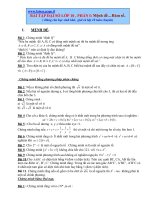 bài tập đại số lớp 10 phần mệnh đề, hàm số