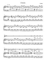 Bản nhạc Clocks pdf