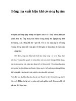 Bóng ma xuất hiện khi có sóng hạ âm ppt