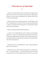 Ý thức biển của vua Minh Mệnh 1 pot