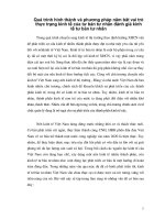 Quá trình hình thành và phương pháp nắm bắt vai trò thực trạng kinh tế của tư bản tư nhân đánh giá kinh tế tư bàn tư nhân p1 pdf