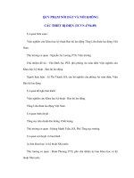 QUY PHẠM NỐI ĐẤT VÀ NỐI KHÔNG CÁC THIẾT BỊ ĐIỆN - 1 docx