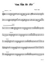 Bản nhạc Đêm nằm mơ phố pptx