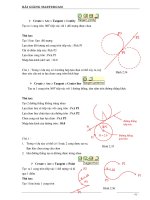 Hướng dẫn cài đặt và sử dụng môi trường Master CAM phần 4 pps