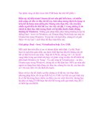 Tạo phân vùng cài đặt Linux trên USB hoặc thẻ nhớ SD phần 1 doc