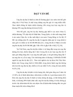 khảo sát mối liên hệ giữa triệu chứng lâm sàng và hình ảnh nội soi của ung thư dạ dày