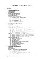 Tài liệu quản trị hệ điều hành linux phần 1 pptx