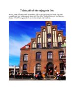 Thành phố cổ thơ mộng của Đức docx