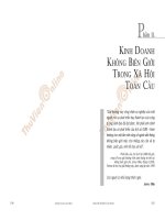 Jorma Ollila & Nokia Đưa Thế Giới đến gần nhau hơn - Phần 5 potx