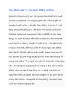 Thực phẩm ngày Tết cho người bị tăng huyết áp pot