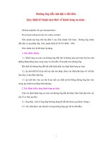 Đường ống dẫn khí đặt ở đất liền. Quy định kĩ thuật tạm thời về hành lang an toàn - 1 pdf