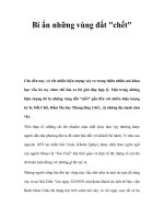 Bí ẩn những vùng đất 