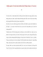 Khái quát về việc khai khẩn thời Pháp thuộc ở Nam kỳ 2 pptx