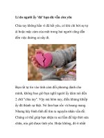 Lí do người ấy ''''đá'''' bạn dù vẫn còn yêu Chia tay không hẳn vì đã hết yêu, có docx