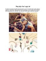 Phụ kiện ''''hot'''' ngày hè pot