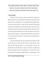 MỘT SỐ BIỆN PHÁP GIÚP TRẺ TIẾP CẬN PHƯƠNG TIỆN CÔNG NGHỆ VÀ ỨNG DỤNG PHƯƠNG TIỆN CÔNG NGHỆ TRONG GIẢNG DẠY NHẰM GIÚP TRẺ HỨNG THÚ TRONG HỌC TẬP pdf