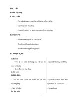 Giáo án lớp 1 năm 2011 - Tuần 14 ppt