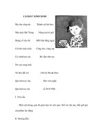 CÁI BÁT XINH XINH ppsx