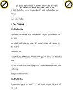 quá trình hình thành và phương pháp điều trị bệnh hội chứng suy nhược mãn tính trong y học p1 doc