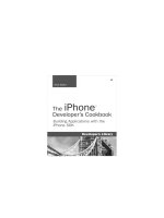 The iPhone Developer’s Cookbook pps