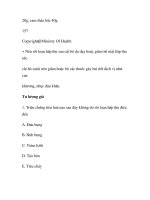 quá trình hình thành và phương pháp điều trị bệnh rối loạn hấp thụ trong y học p8 doc