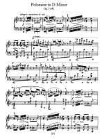 Bản nhạc Polonaises, Op 71 doc