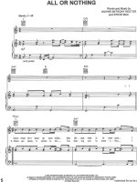 Bản nhạc All or nothing pps