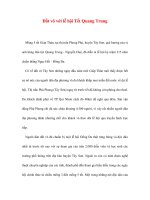 Đất võ với lễ hội Tết Quang Trung pot