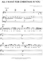 Bản nhạc All I want for christmas pdf