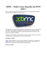 XBMC – Media Center hàng đầu cho HTPC phần 1 pps