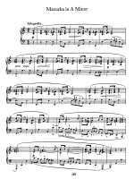 Bản nhạc Mazurkas pptx